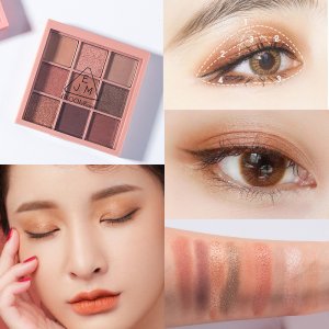 九宮格九色眼影盤OEM/ODM定制代加工
