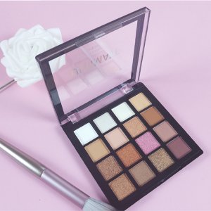 HUDA NEW16色大地色眼影盤(pán)OEM/ODM定制代加工
