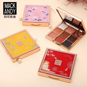美妝瑪可安迪輕奢古風眼影OEM代加工