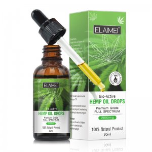 跨境ELAIMEI大麻籽油按摩精油OEM/ODM代加工