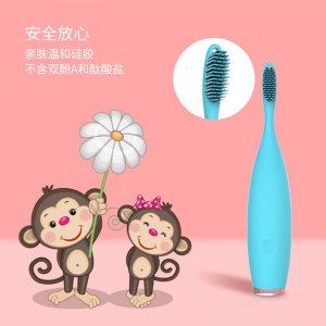 新款硅膠牙刷7級防水超聲波充電式聲波全自動電動牙刷OEM/ODM代加工
