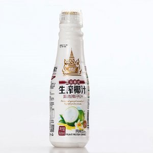 新啟動(dòng)生榨椰汁果肉椰子汁500mlOEM代加工