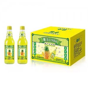 強力1986老廣州果味汽水鳳梨味箱裝OEM代加工