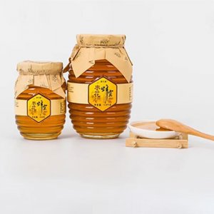 萬花集結晶土蜂蜜玻璃瓶裝450g、1000gOEM代加工