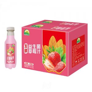 水果下山益生菌發酵草莓汁500mlOEM代加工