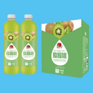 果園公舉益生菌復合果汁飲品獼猴桃味1.5LX6OEM代加工
