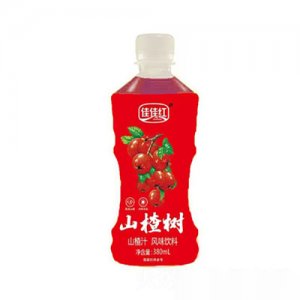 佳佳紅山楂樹復合果味飲料380mlOEM代加工