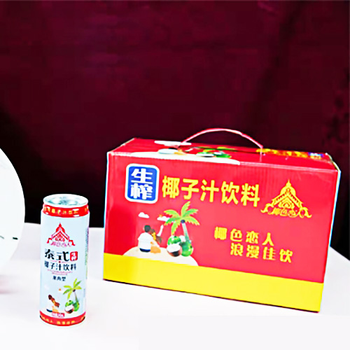 椰色戀人生榨椰子汁果肉型飲料椰汁貼牌代加工,見證生產過程