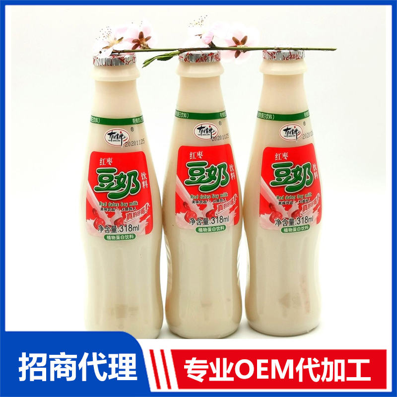 擁有紅棗豆奶飲料代加工多條先進生產線,可來廠參觀