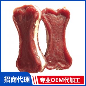 寵物骨形鴨肉+鱈魚 奶酪 牛肉夾心OEM代加工