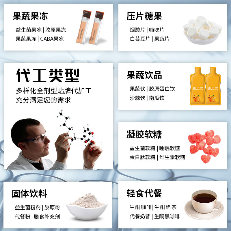 益生元白桃味復(fù)合果蔬酵素oem貼牌,實力廠家拒絕套路