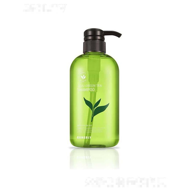 甘貝麗濟州綠茶洗發水 500ml頭發滑滑保濕