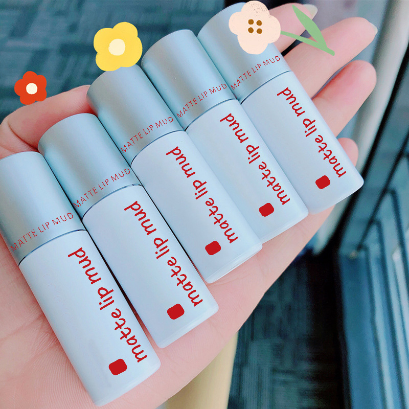 HDBD超火√奶茶色口紅啞光霧面持久不掉色不沾杯女學(xué)生款口紅OEM代加工