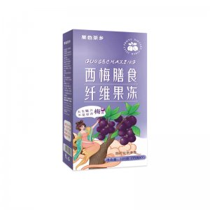 果色茶鄉西梅膳食纖維果凍-西梅飲oem 代加工
