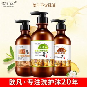 植物保羅生姜洗發水露OEM代加工