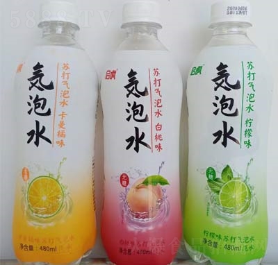 啟虎蘇打氣泡水480ml碳酸飲料招商代理商超貨源批發OEM代加工