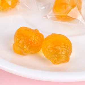 廠家直銷 芒果味水晶軟糖 爆漿糖果 零食現(xiàn)貨批發(fā) 可貼 可代