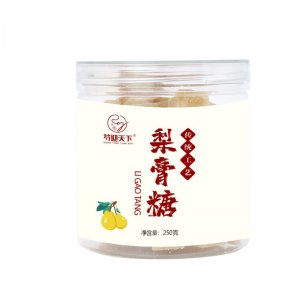 定制代加工秋梨膏糖 廠家批發直播帶貨薄荷糖嗓子手工梨膏糖貼牌