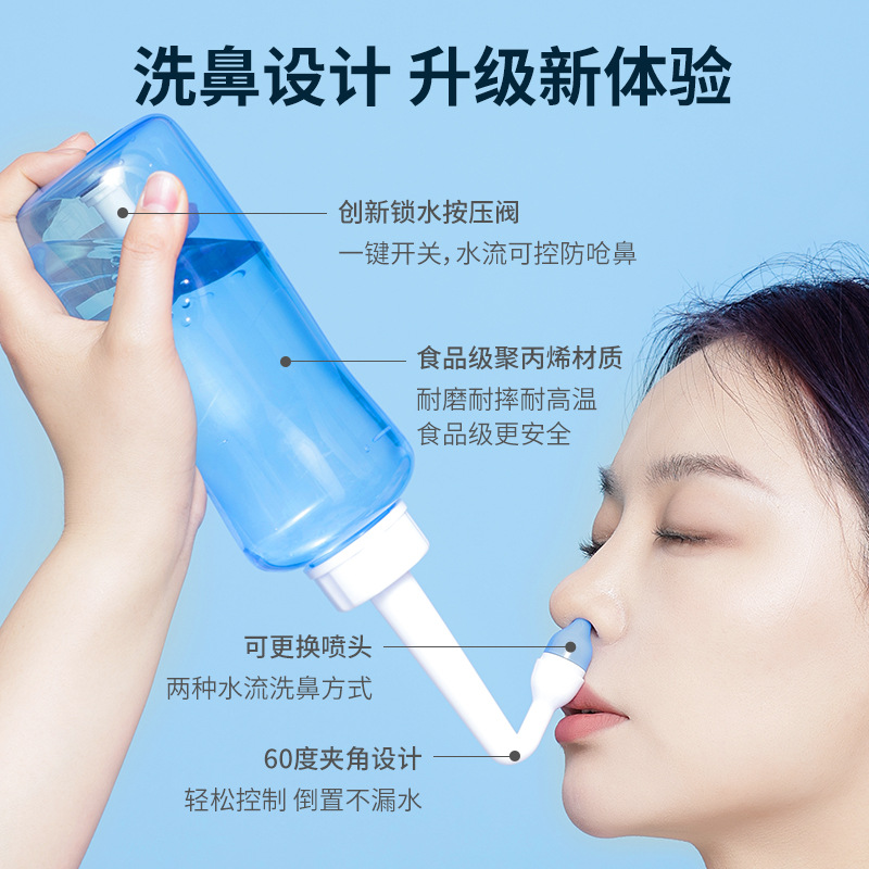 鼻部沖洗器洗鼻器鼻腔沖洗器成人家用批發 洗鼻器OEM代加工