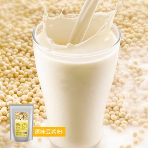 廠家批發原味豆漿粉170克袋裝速溶餐飲扎壺裝商用冬季熱飲原料