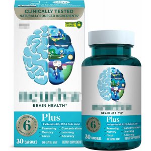跨境 維生素 B6 B12 NEURIVA Plus 磷脂酰絲氨酸膠囊GMP源頭工廠