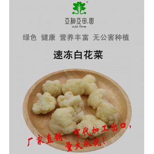速凍白花菜；出口冷凍蔬菜；價格面議;批發(OEM)；生產工廠