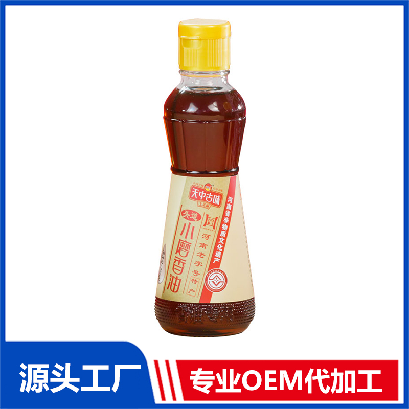 小磨白芝麻油235ml現貨批發一件代發 小磨香油芝麻油調和油支持定制OEM代工