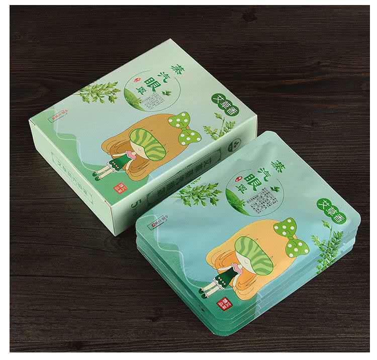 熱敷蒸汽眼罩艾草眼貼 艾灸貼艾葉發(fā)熱貼 艾草 貼 陽廠家批發(fā)舒