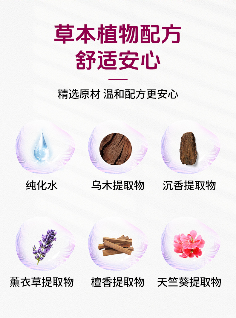 珍寶岺烏木沉香睡眠噴霧爆款草本植物睡眠精油香薰舒眠膏工廠批發