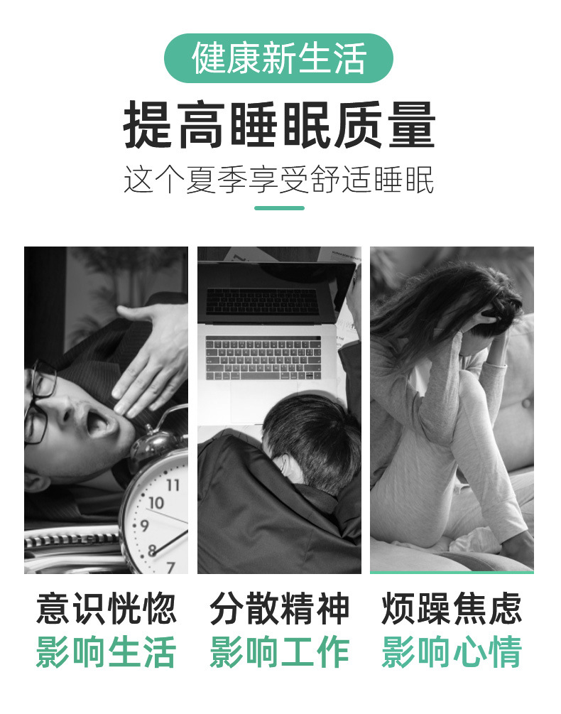 充氣加熱艾草連體枕艾草組合枕頸椎枕頭可拆卸護頸枕家用艾草枕頭