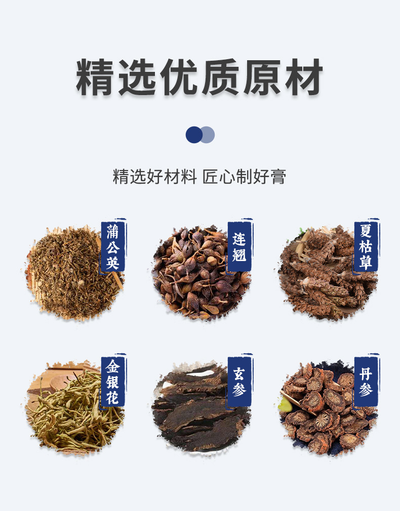 結節消散節膏乳腺淋巴結節疏通膏硬塊堵奶腫脹疼痛結散膏現貨代發