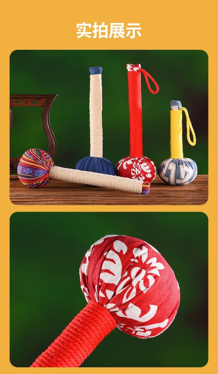 按摩棒經絡 按摩錘網紅敲背神器全身按摩捶批發經絡拍艾草養生捶