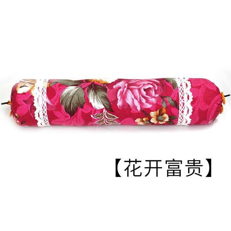 艾草頸椎枕頭護頸艾絨艾草助睡眠睡覺專用家用圓形廠家批發代發貨