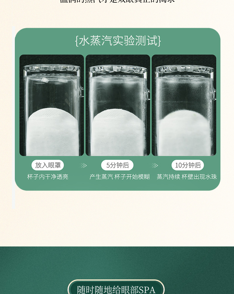 艾草蒸汽眼罩薰衣草蒸汽眼罩一次性發熱熱敷睡眠眼罩 盒裝便攜