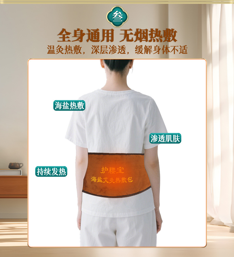 電加熱艾灸寶護(hù)腰寶艾灸溫灸寶熱敷包護(hù)腰暖肚艾灸電熱腰腹艾灸包